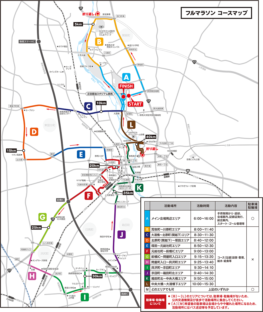 ボランティア活動エリア