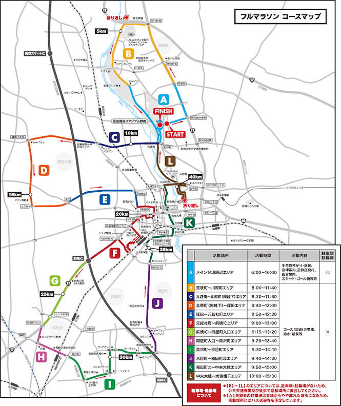 ボランティア活動エリア