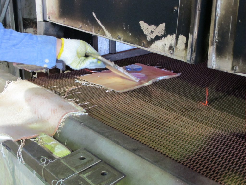 ⑦除冷炉へいれる(2時間半後に出る)