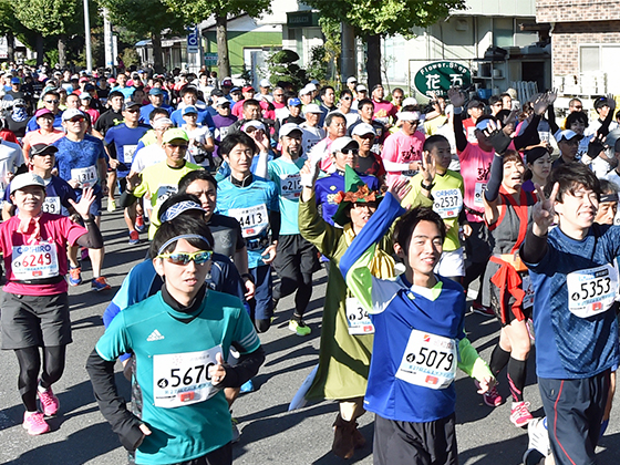 10kmマラソンのイメージ