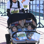 ベビーカーでゴール