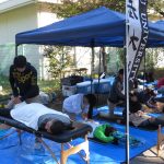 上武大学マッサージブース